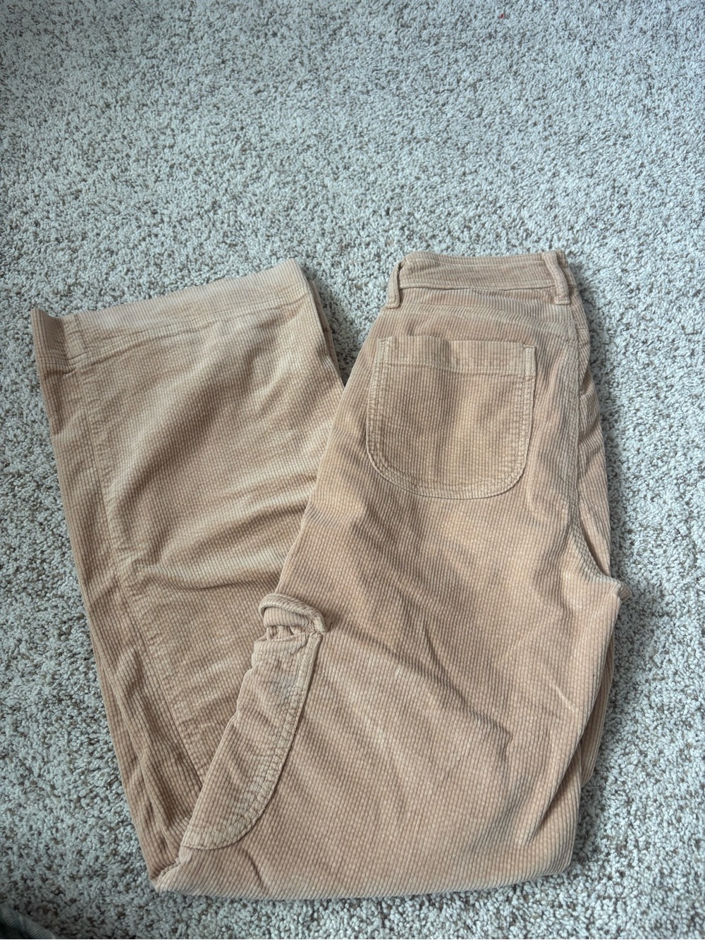 American Eagle Outfitters Corduroy Pants in Light Tan
